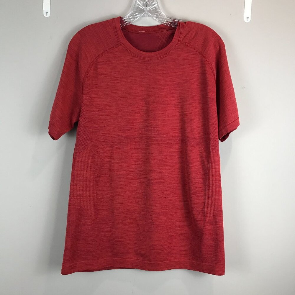 Men's Lululemon Red crew neck pullover, Size S/M